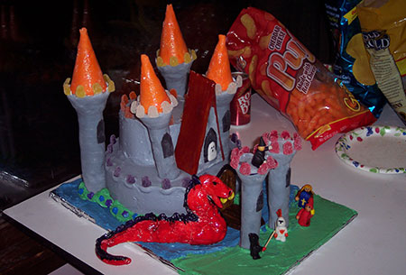 castle cake